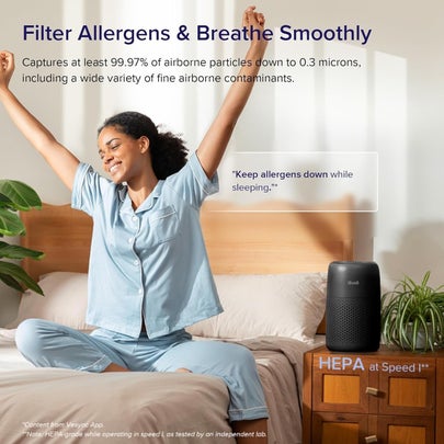 A device to clean the air