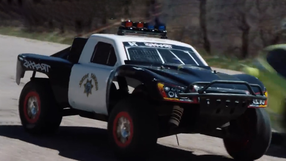 Turning RC racing into movie action