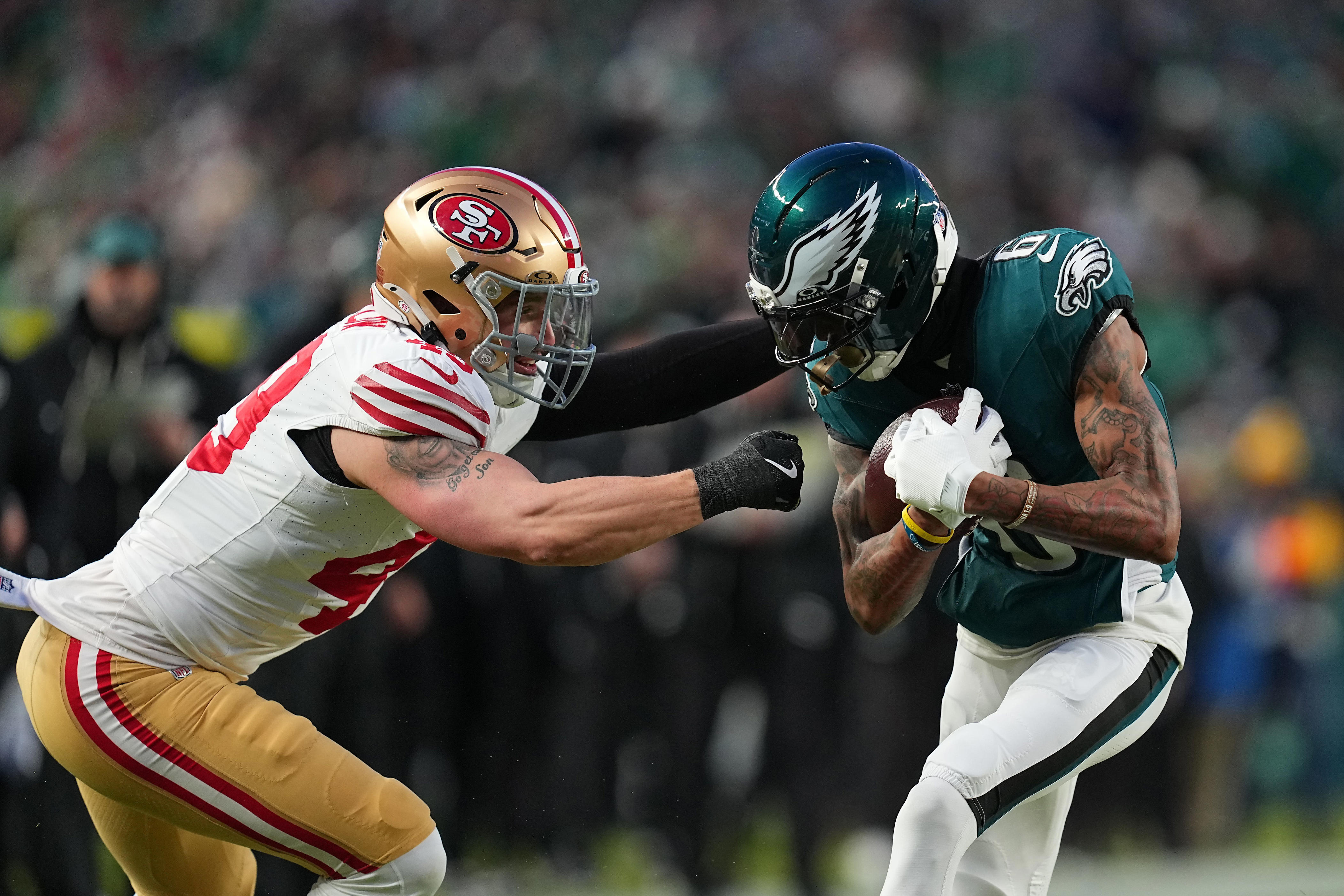 49ers re-sign linebacker for a second year in San Francisco