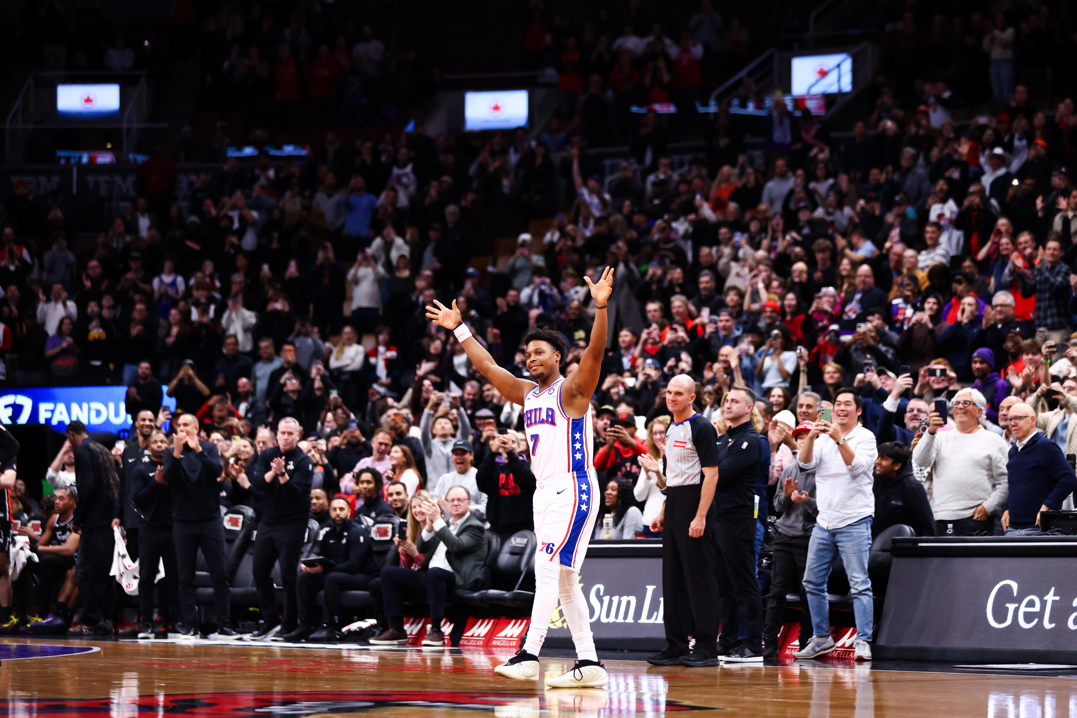 Tyrese Maxey, Sixers talk being part of special moment for Kyle Lowry