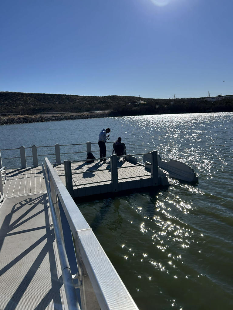 New fishing dock opens at Big Spring’s Cosden Lake