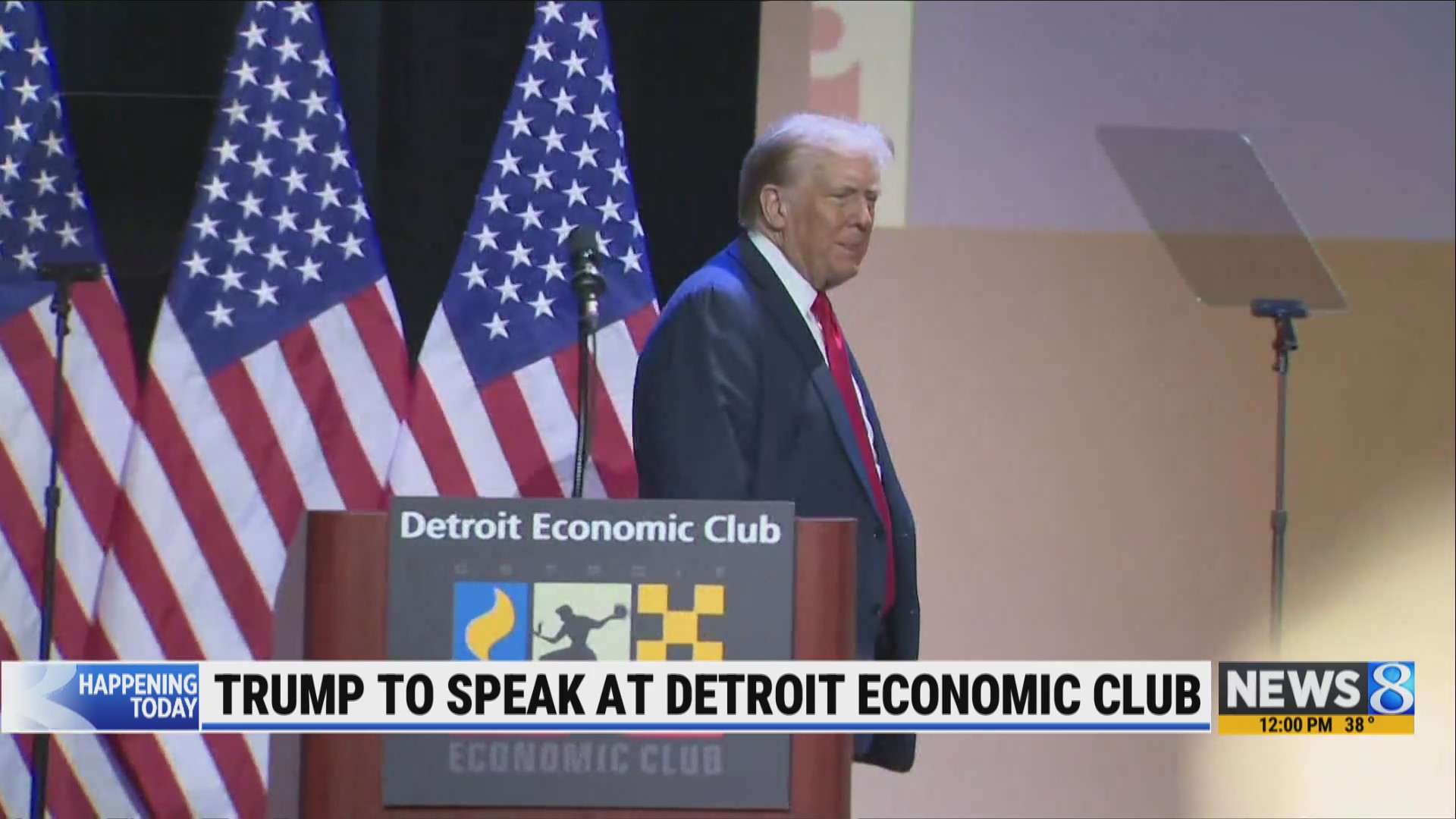 Trump visiting Michigan Tuesday