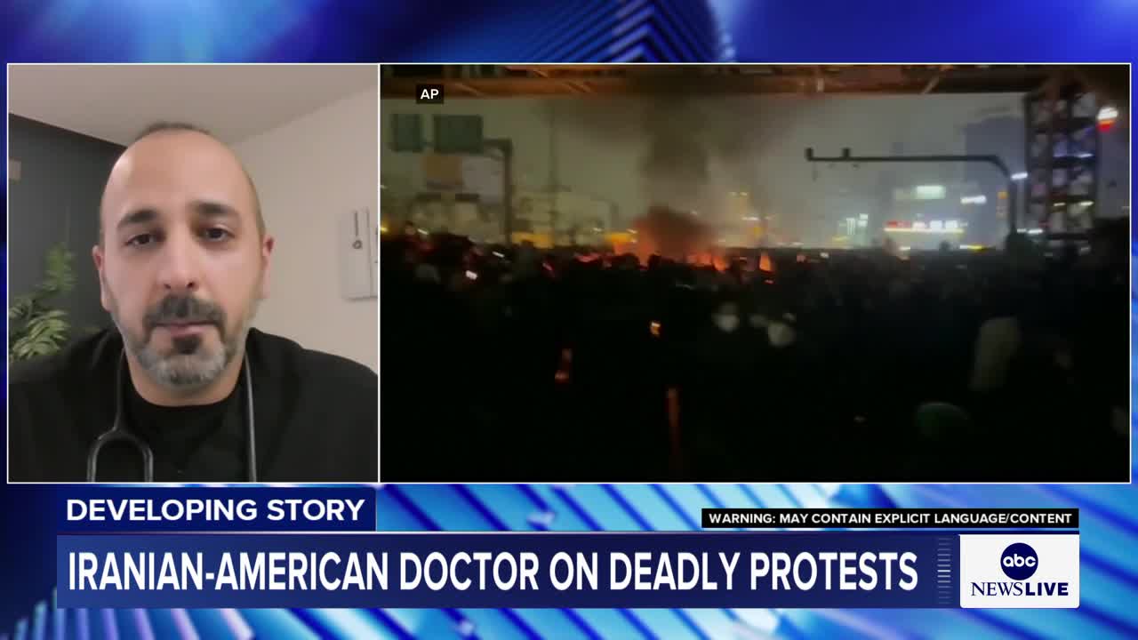 Iranian American doctor on deadly Iran protests