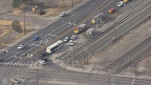 RTD's A-line train involved in crash with truck in Denver metro area ...