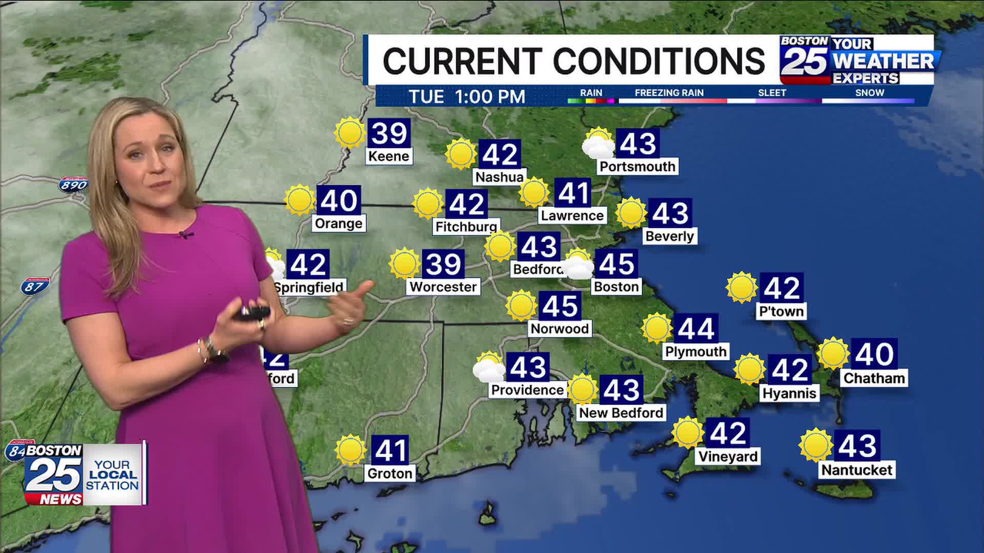 Unsettled weather on the way