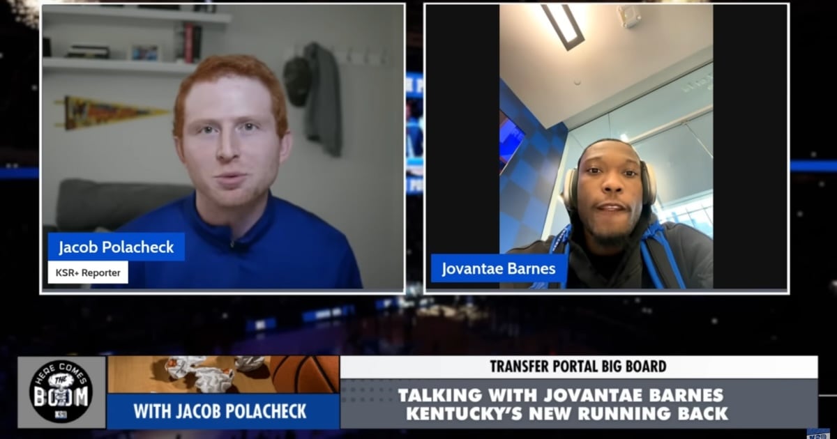 It's a real kind of beef: Kentucky RB Jovantae Barnes on the Red River ...