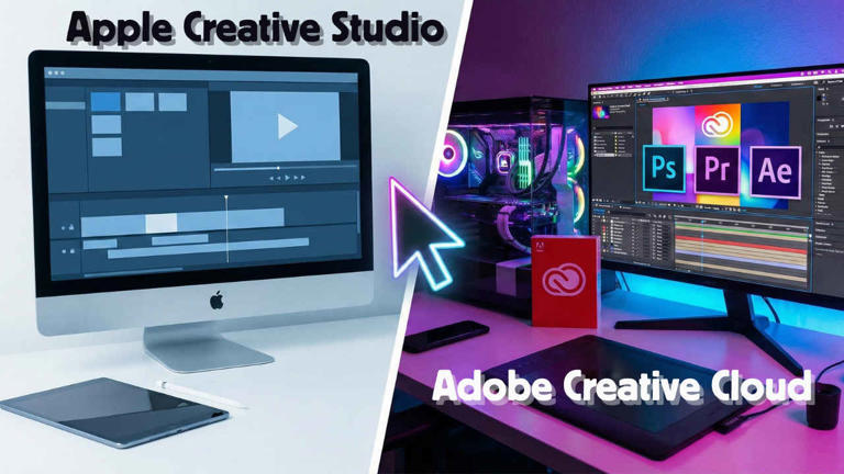 Apple Creator Studio vs. Adobe Creative Cloud: Which creative bundle is ...