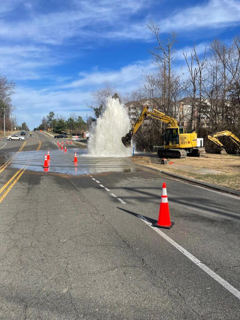 Contractor hits fire hydrant in Henrico, causing water pressure issues