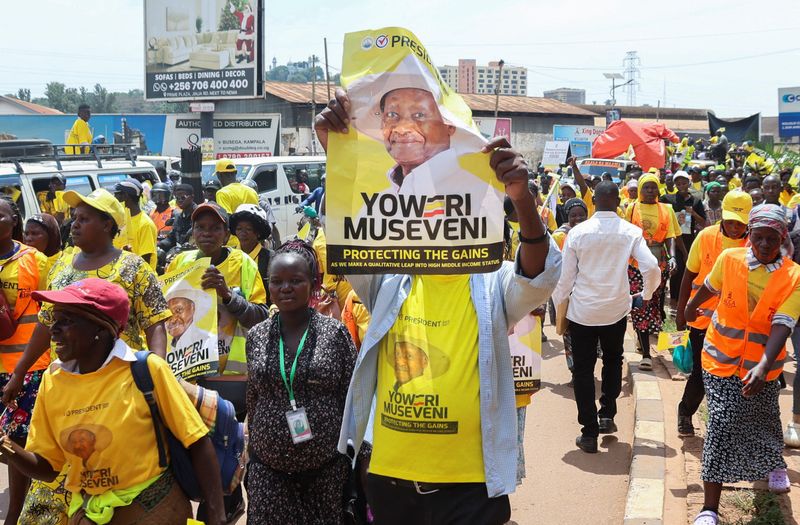 Uganda shuts down internet ahead of election, orders rights groups to halt work<br><br>