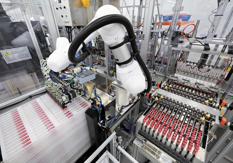 Cosmax's AI-Powered Factory Produces 10.2 Cosmetics Per Second