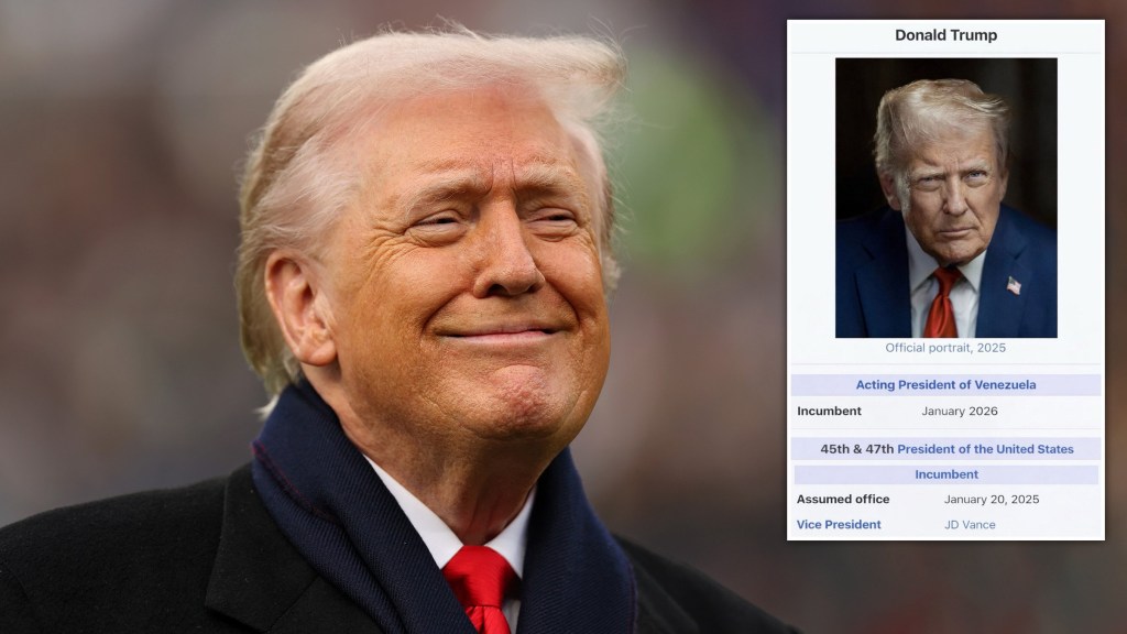 Donald Trump declares himself 'Acting President of Venezuela' in ...