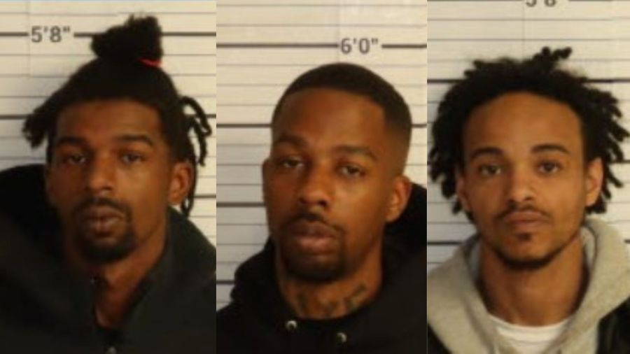3 men arrested after chase ends in crash on American Way, Perkins Road