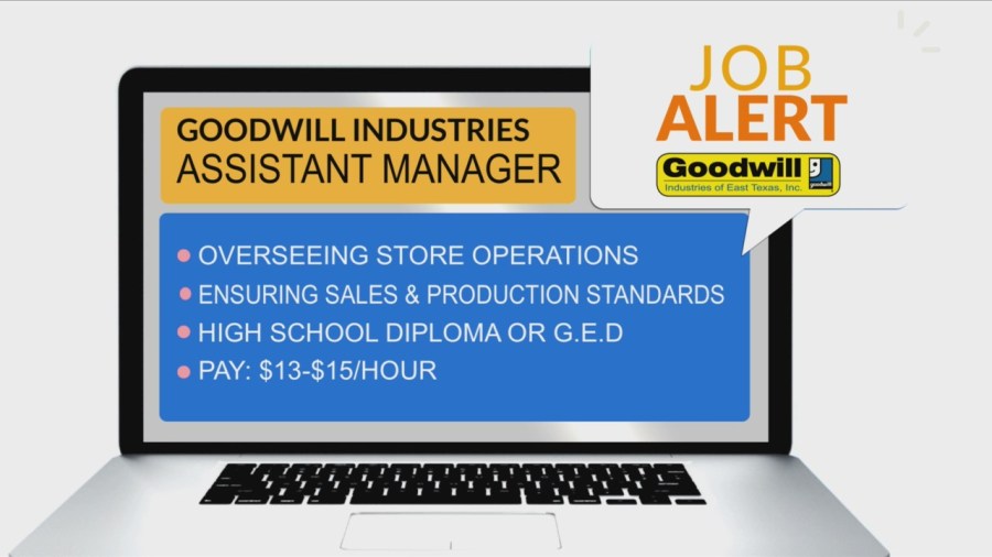 Job alert: Assistant manager wanted at Goodwill in Longview