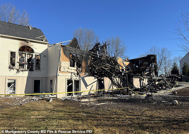 $1m mansion is completely destroyed by fire thanks to owner's act of ...