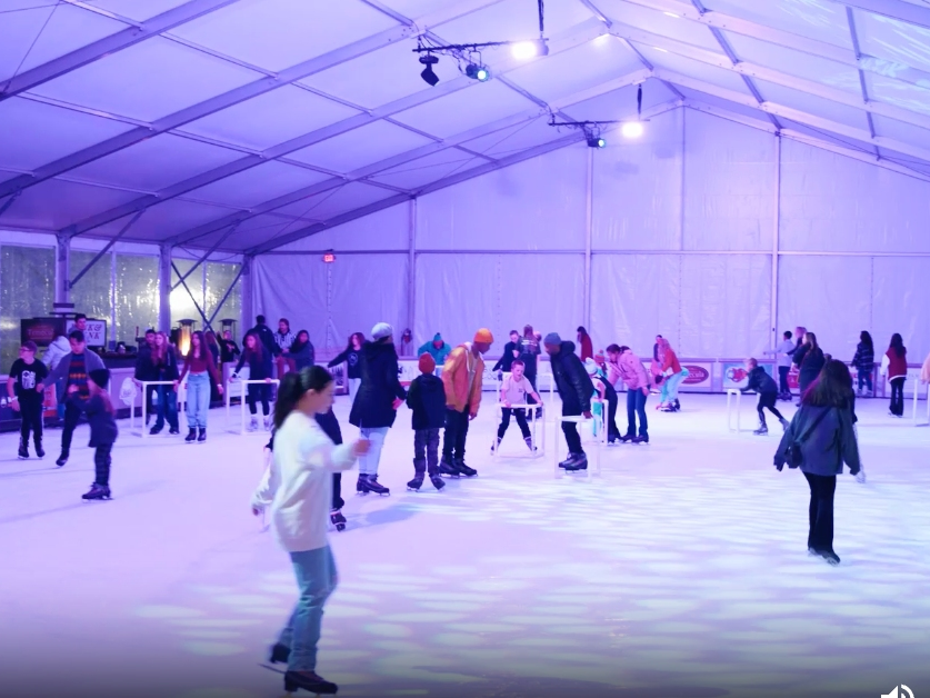 Ice rink still open at Peltzer Winery in Temecula Valley wine country