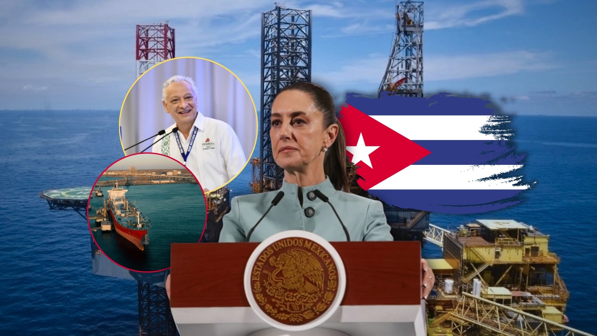 Tras amenaza de Trump por envíos de petróleo a Cuba, Sheinbaum buscará  seguir ayudando a la isla caribeña pero “sin riesgos”