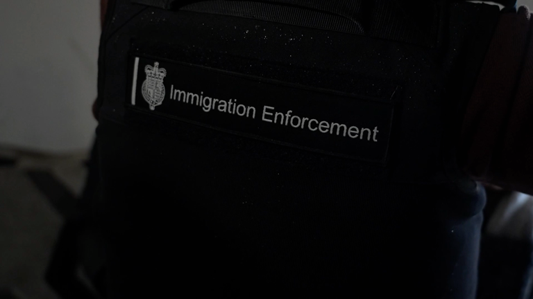 The government invited us on an immigration raid. There were two ...