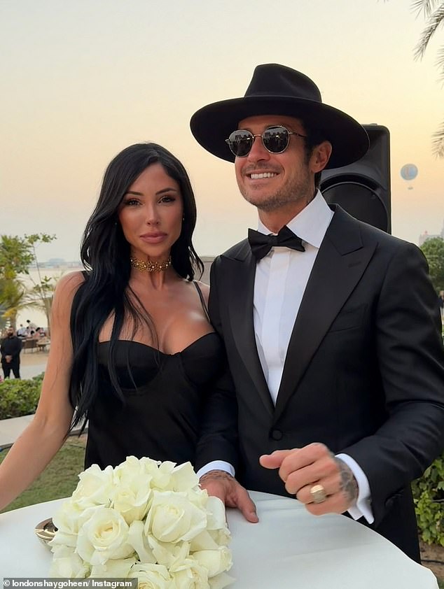 London Goheen sparks engagement rumours as she shows off her giant ...