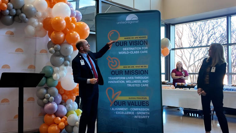 United Regional officials unveil new vision and mission statement