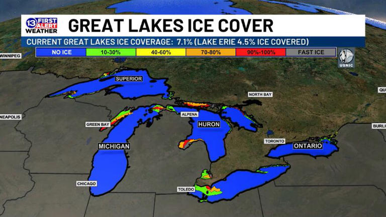 How lake ice forecasts keep commerce moving, shape local weather