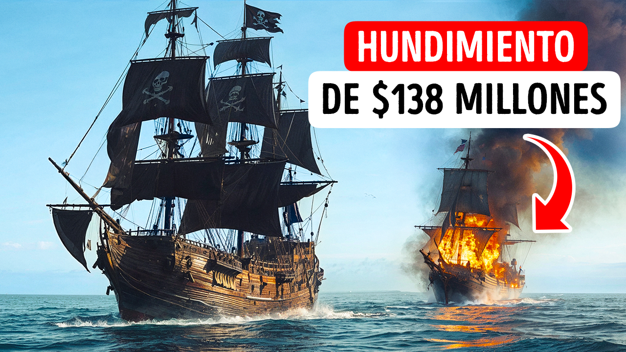 El asombroso hallazgo de un tesoro pirata de $138 millones en el océano
