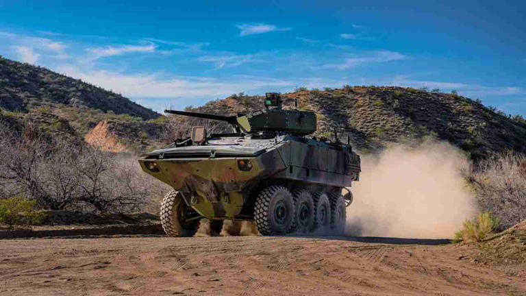 Mk44S cannon begins mass production for the ACV-30 amphibious vehicle