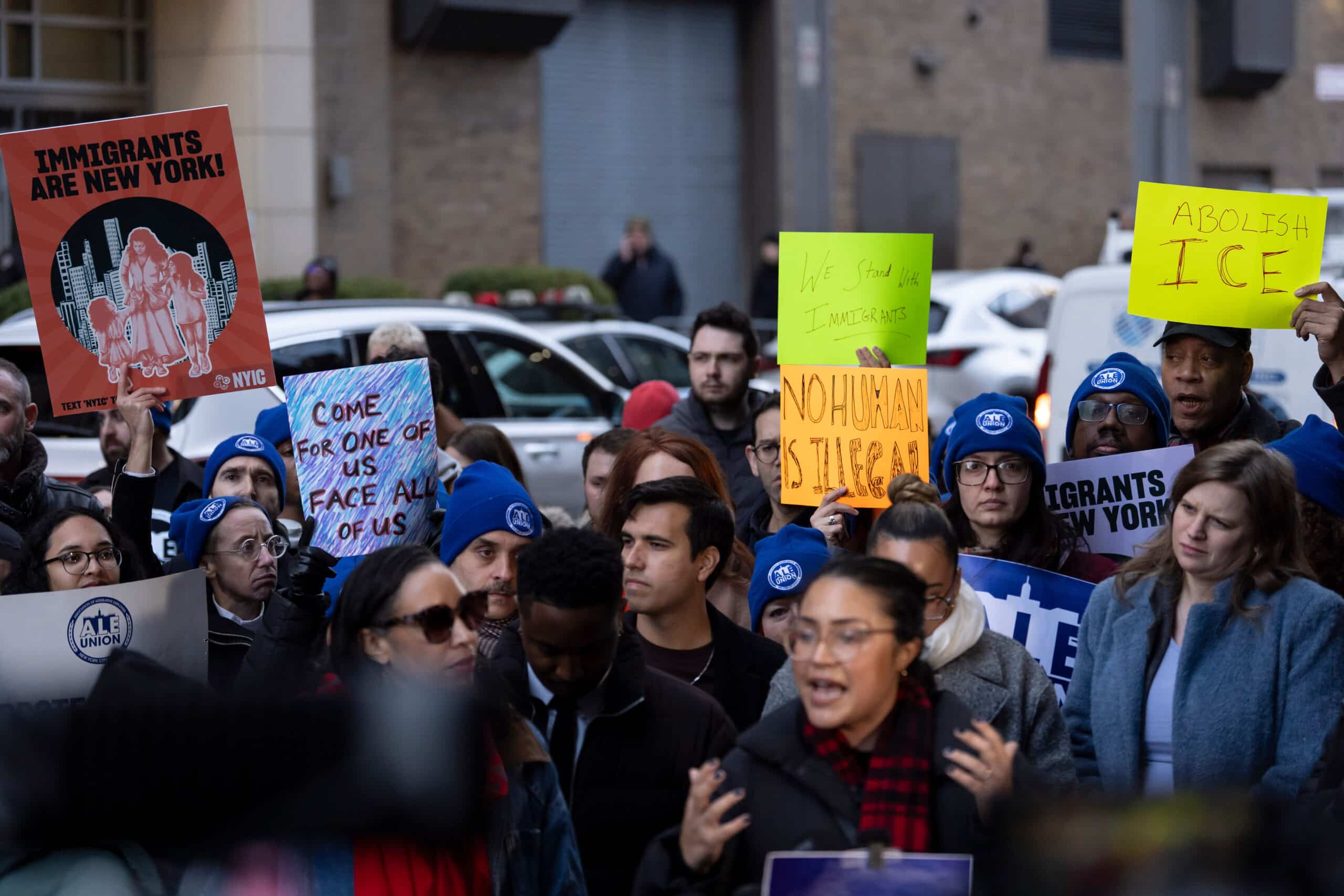 ICE detention of New York City Council employee sparks protests<br><br>