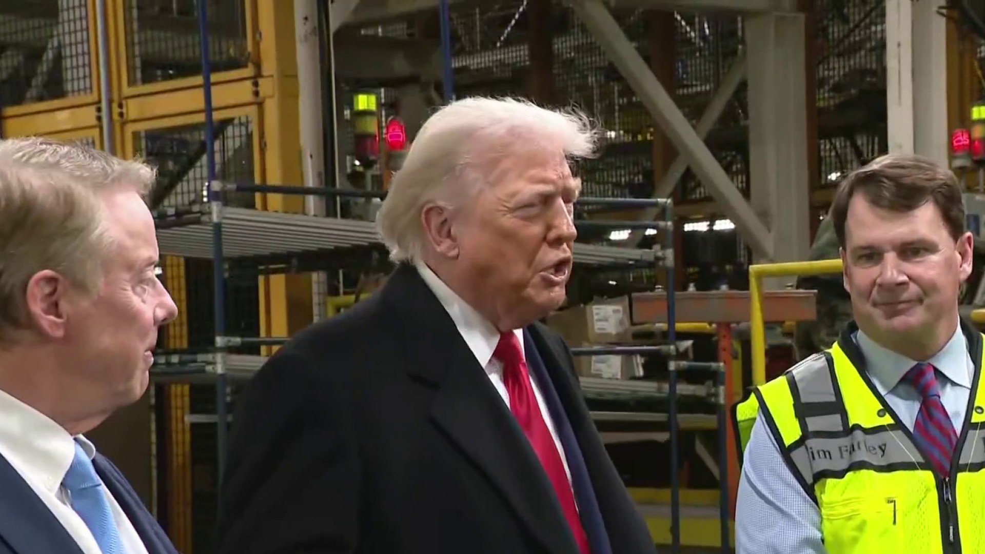 Trump touts economic progress in visit to Ford plant<br><br>