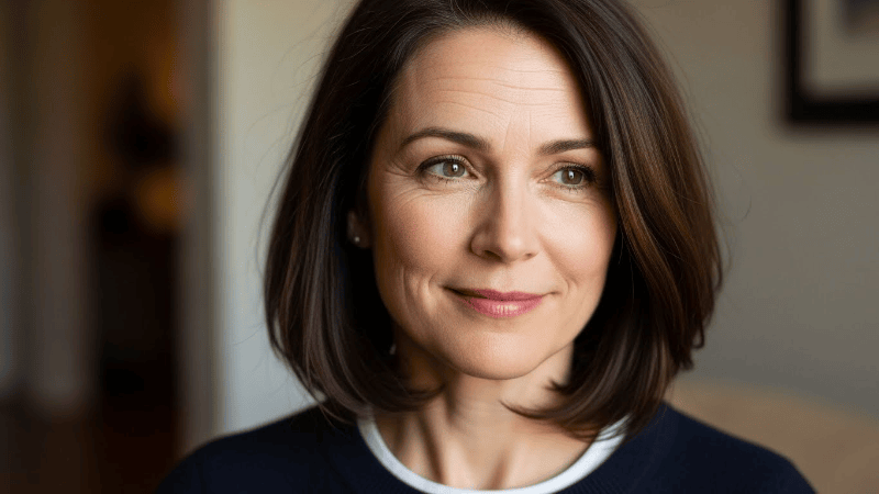 Layered Haircuts That Slim the Face and Rejuvenate Women Over 50