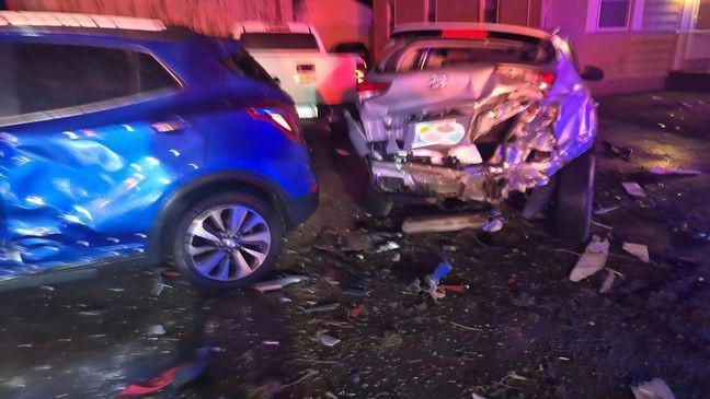 Pawtucket man charged with DUI after crashing into pole, parked cars in ...