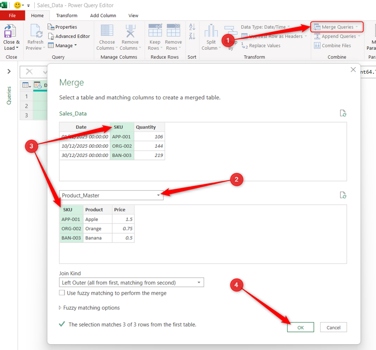5 everyday actions that Power Query does better than regular Excel tools