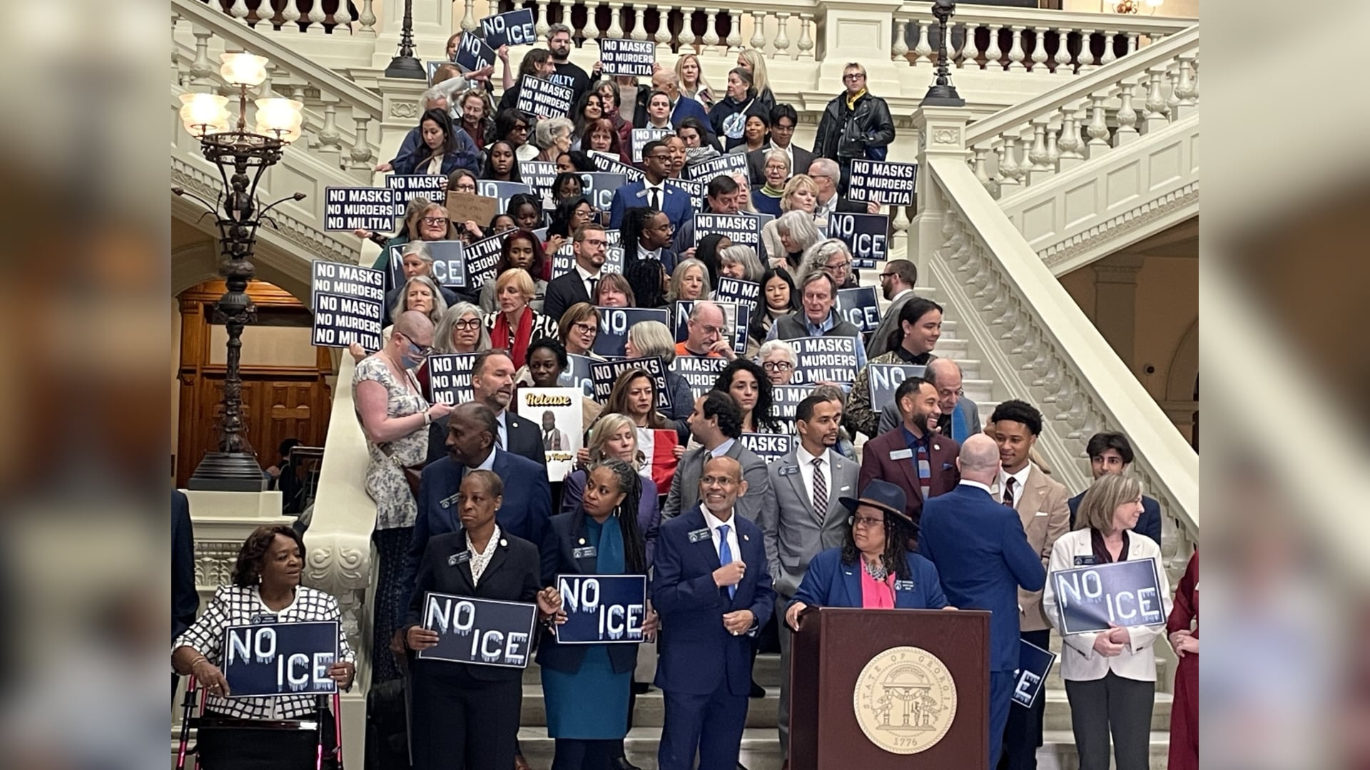 Georgia Democrats propose legislation to restrict ICE activity