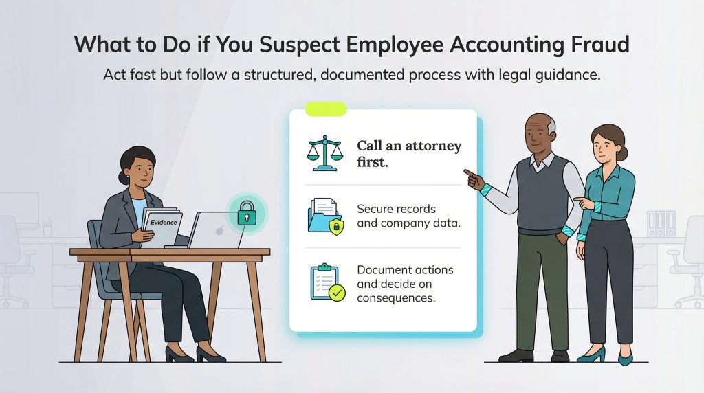 Oh, no, you didn’t! 4 tips for preventing employee accounting fraud