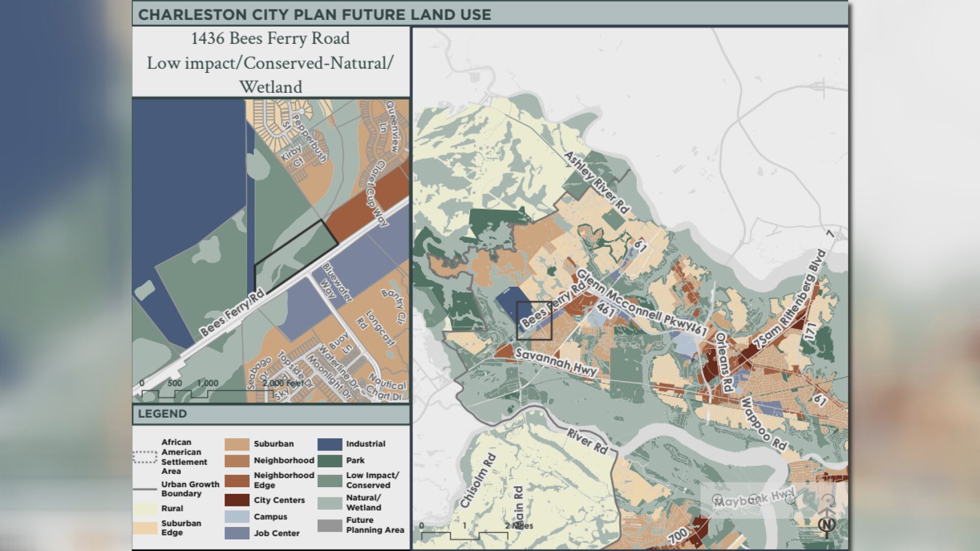 Charleston considers conservation zoning for Bees Ferry property