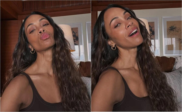 Zoe Saldana, actriz de cintas como "Avatar", "Guardians of the Galaxy" y "Avengers". Fotos: Instagram