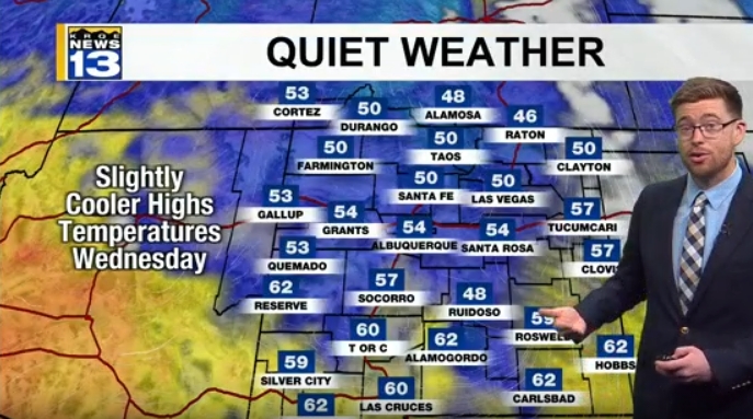 Dry, mild weather continues across New Mexico
