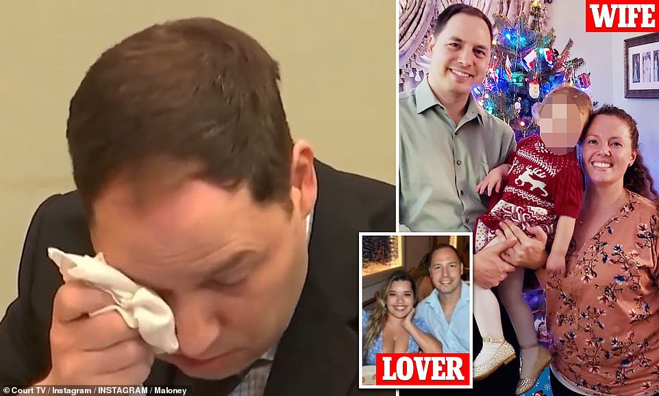 Husband accused of killing wife sobs as court plays 911 call