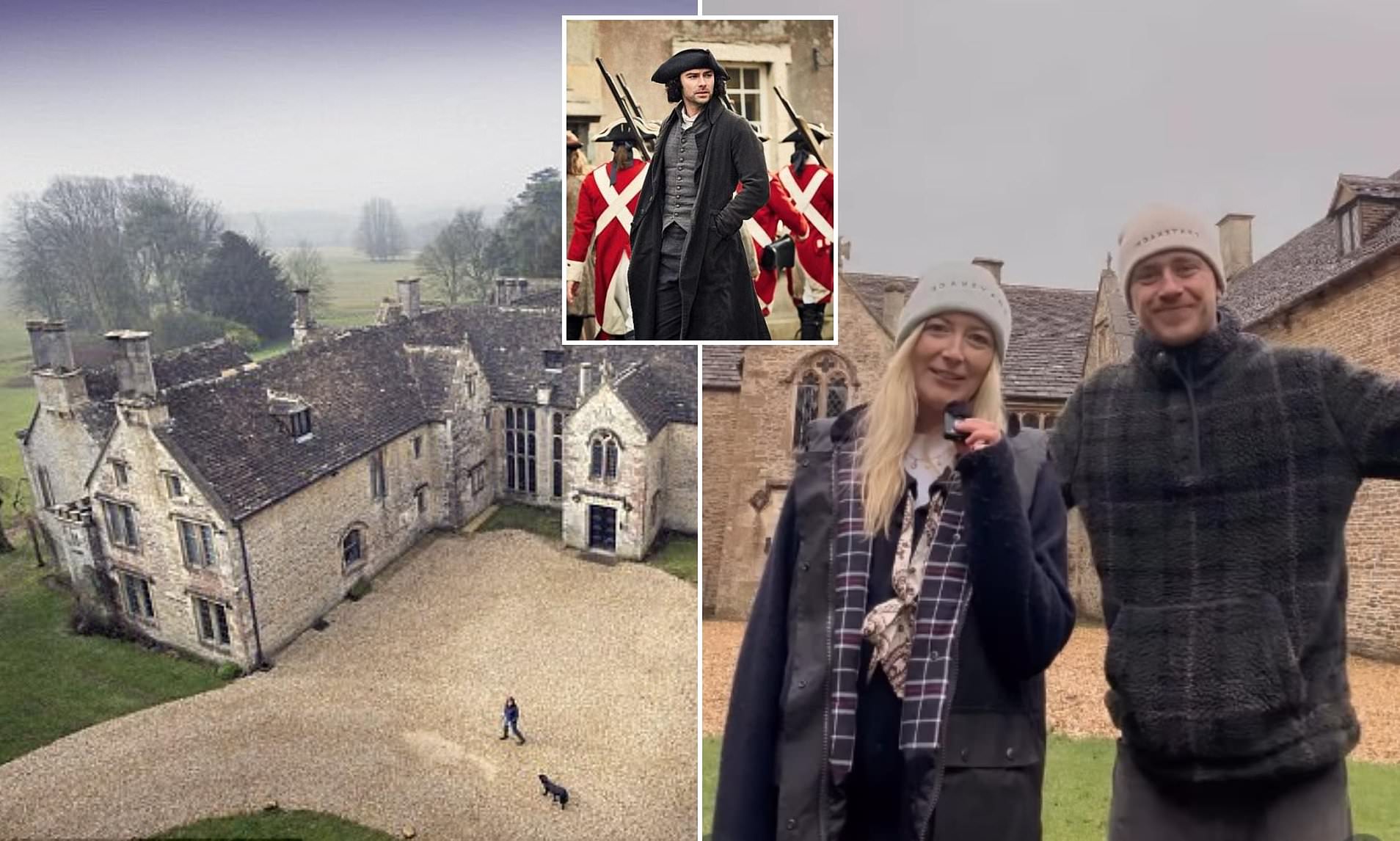 Young couple who became Lord and Lady of Poldark Manor insist it's not