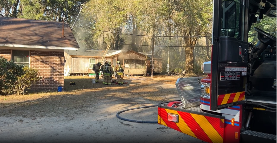 Family of 8 displaced by Tuesday fire in Beaufort County