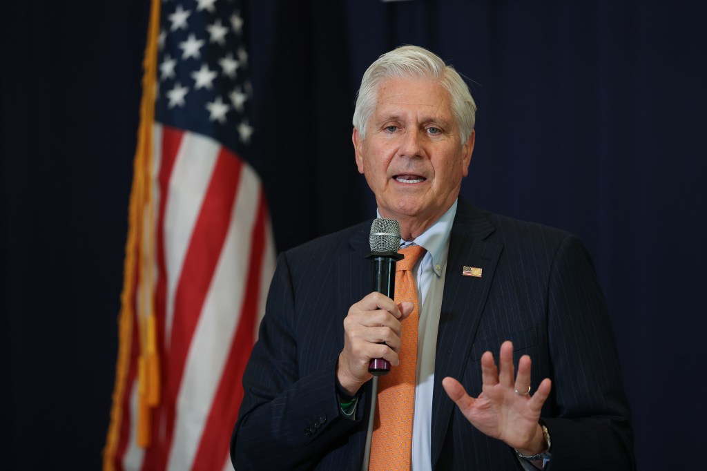 GOP candidate Bruce Blakeman to unveil Trump-like hat, blasts rival ...