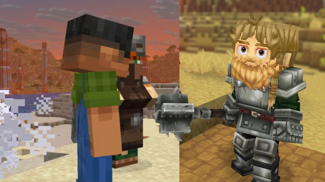 Minecraft and Hytale crossover achieved by modder