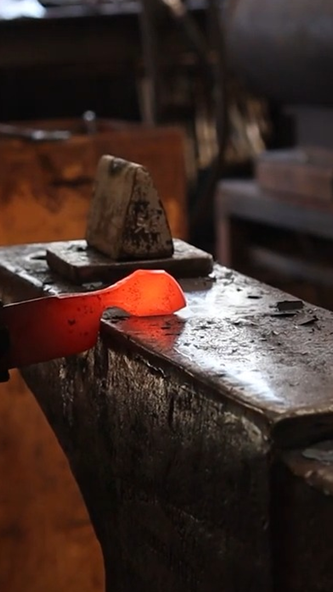 Forging the herb chopper