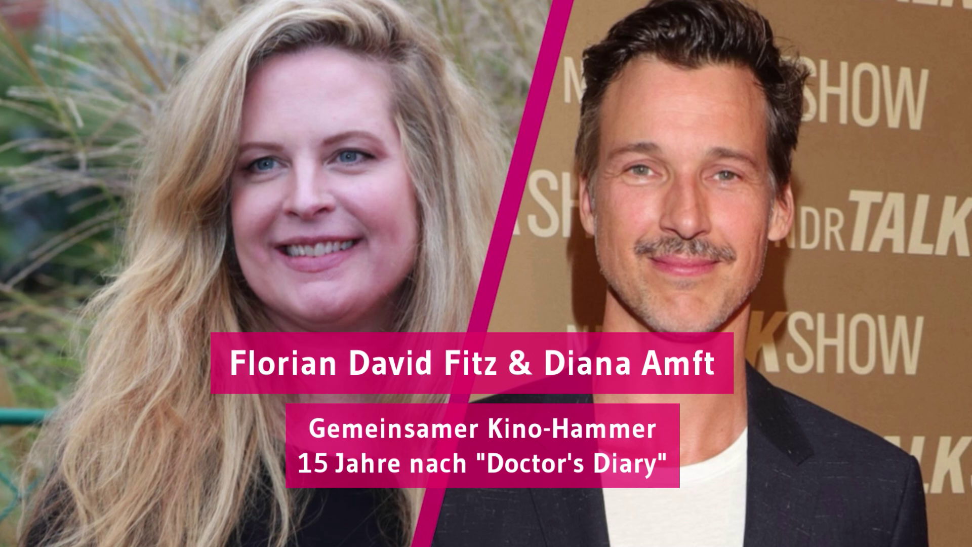 Florian David Fitz & Diana Amft: Gemeinsamer Kino-Hammer 15 Jahre nach ...