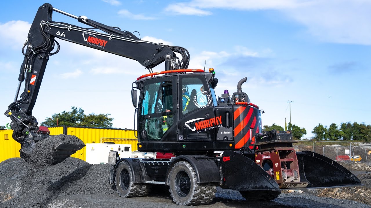 Murphy Civil Engineering adds new Hydrema MX15G