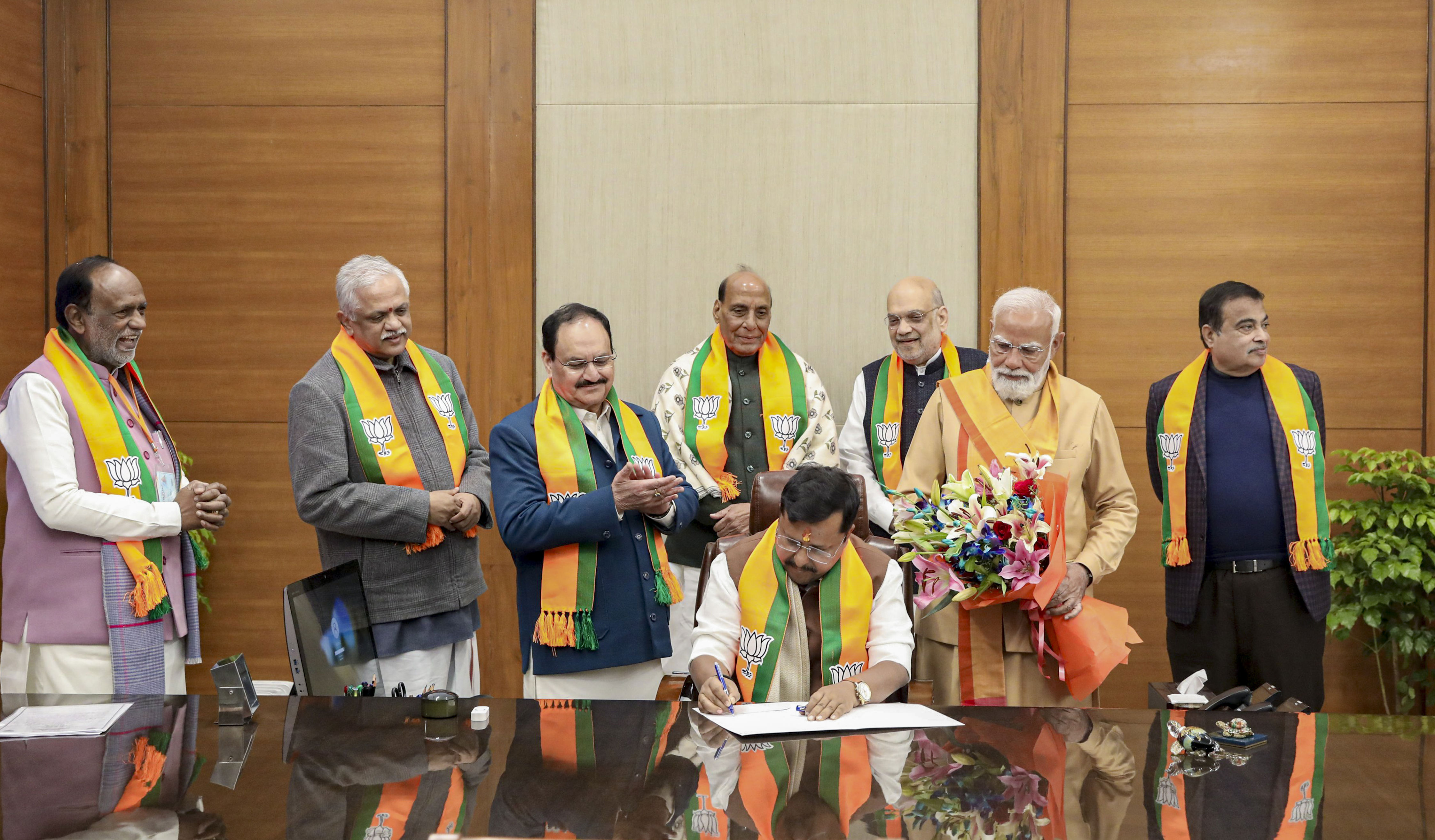 New BJP chief Nitin Nabin exhorts youth to enter politics, make active ...