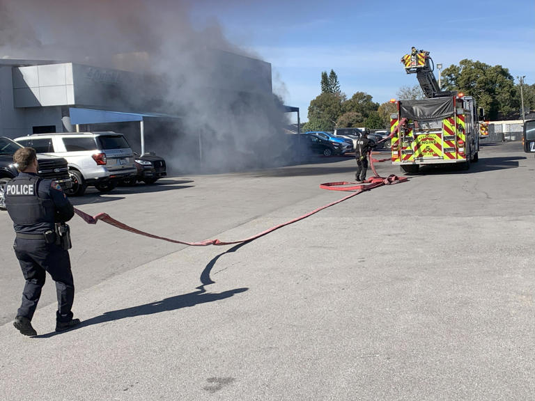 Update: Fire in service bay at Ford dealer in Winter Haven burns 20 ...