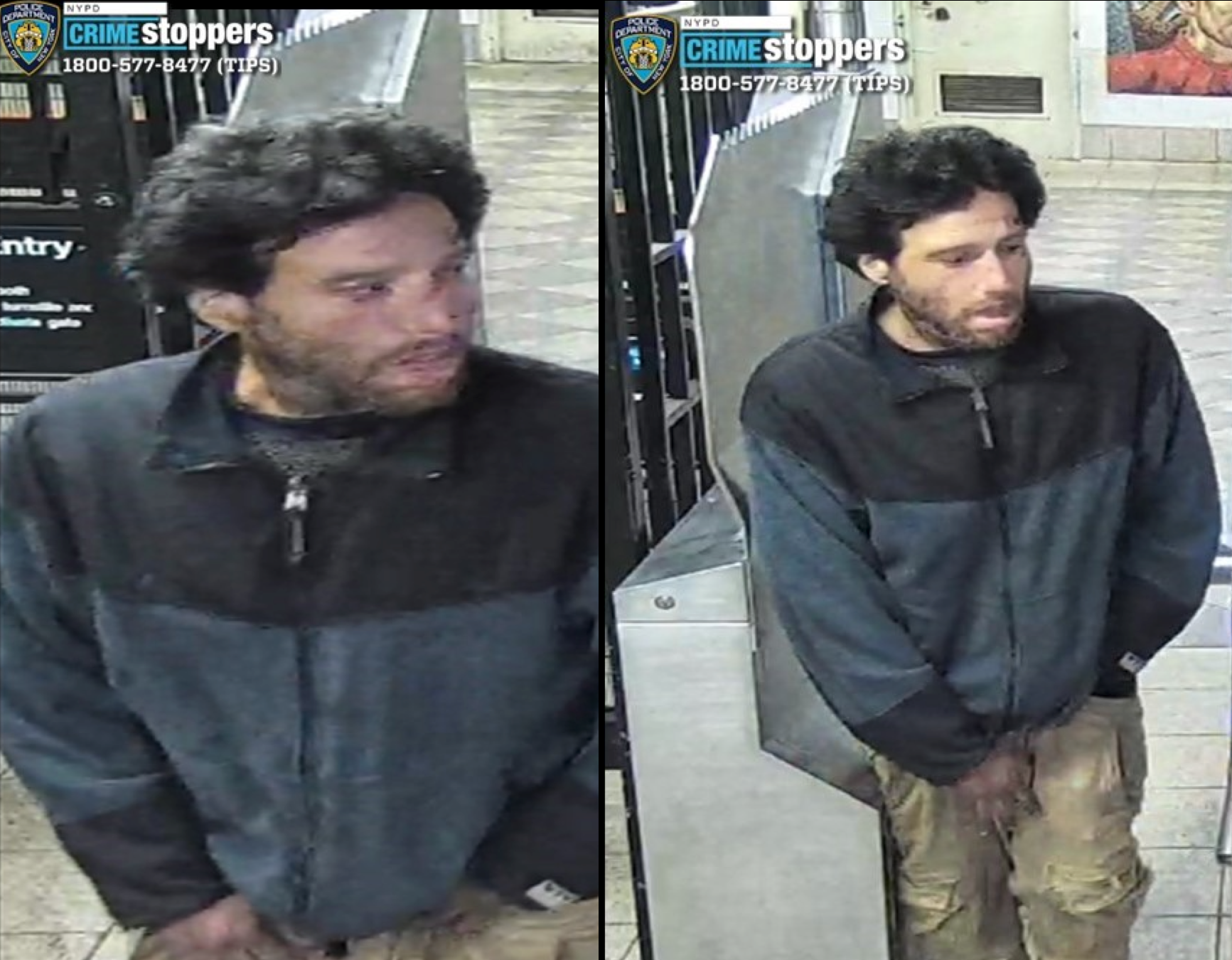 Man wanted for shoving subway rider onto tracks in Brooklyn