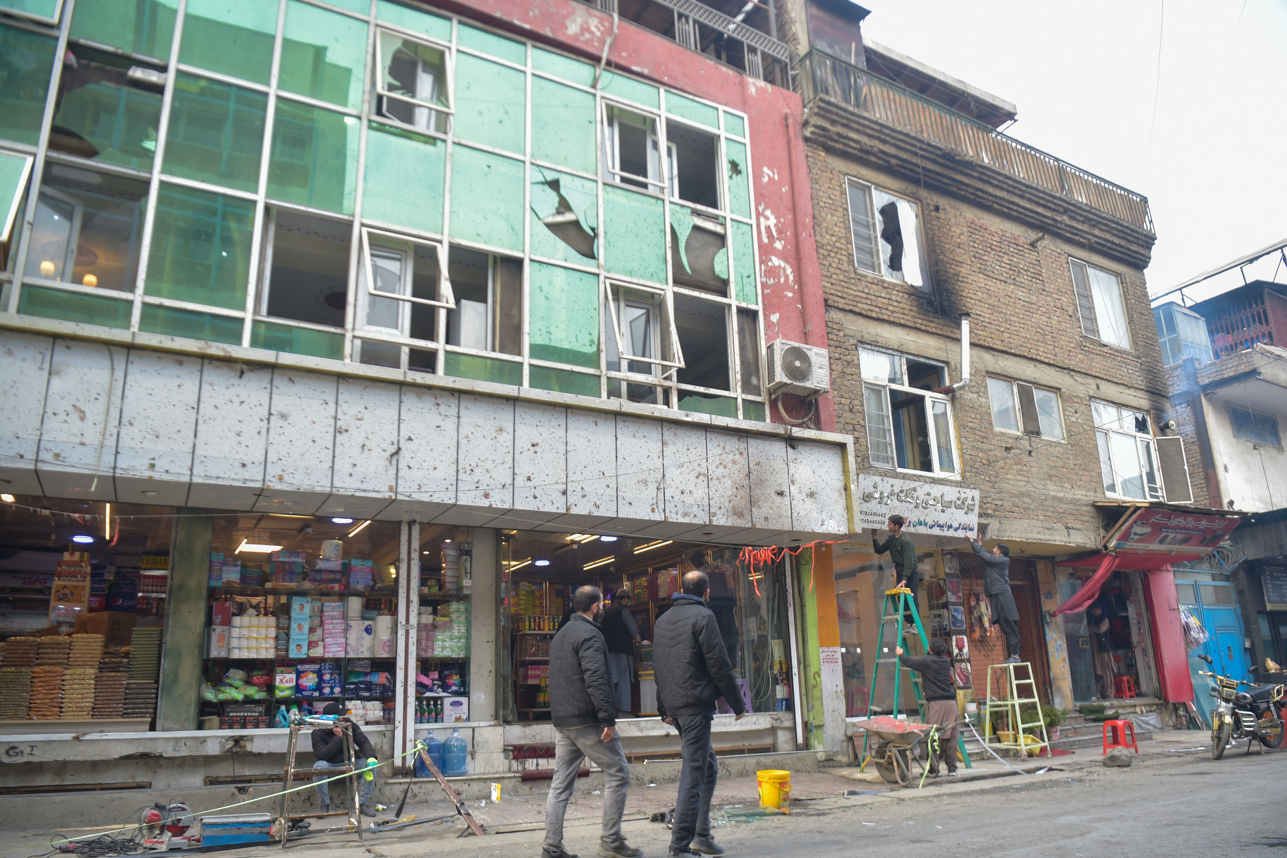Islamic State group claims responsibility for Kabul blast that killed 7 ...