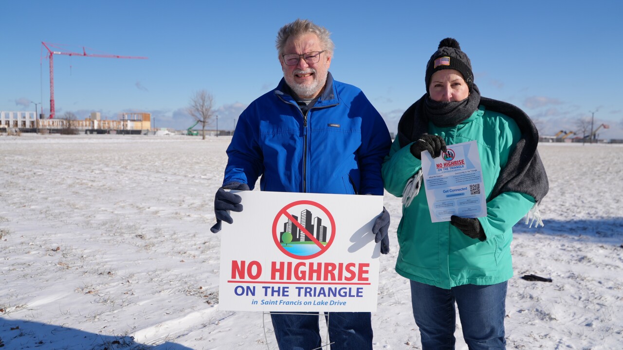St. Francis residents push back against high-rise plan for the Triangle