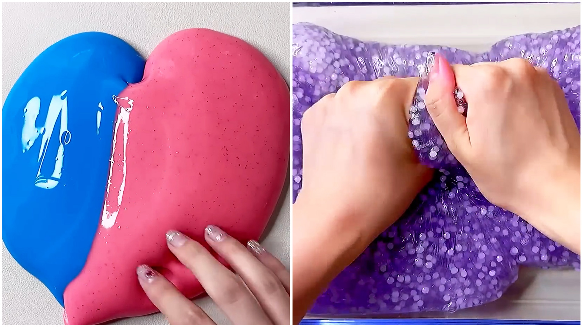 Relaxing slime play ASMR